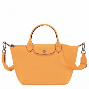 Apricot Longchamp Le Pliage Xtra S Handbag - Leather UK | L1512987222