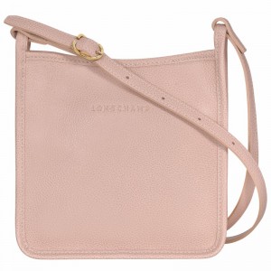 Beige Longchamp Le FOULONNÉ S Crossbody bag - Leather UK | 10138021542