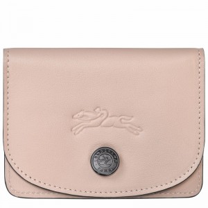 Beige Longchamp Le Pliage Xtra Card holder - Leather UK | 30039987542-