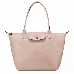 Beige Longchamp Le Pliage Xtra M Tote bag - Leather UK | L2605987542