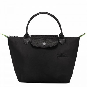 Black Longchamp Le Pliage Green S Handbag - Recycled canvas UK | L1621919001