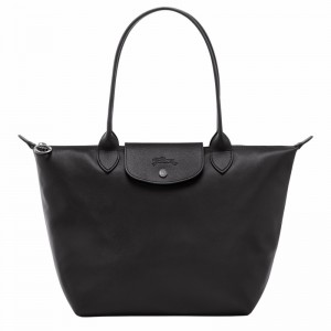 Black Longchamp Le Pliage Xtra M Tote bag - Leather UK | L2605987001