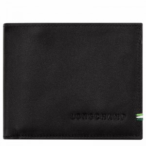 Black Longchamp sur Seine Wallet - Leather UK | L3508HCX001