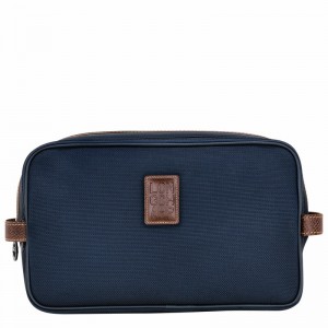 Blue Longchamp Boxford Toiletry case - Recycled canvas UK | L1005080127