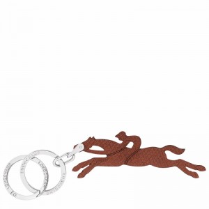 Brown Longchamp Le Pliage Key rings - Leather UK | 36075H17035-