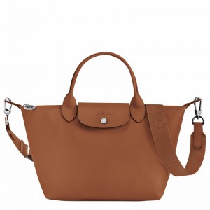 Brown Longchamp Le Pliage Xtra S Handbag - Leather UK | L1512987504