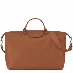 Brown Longchamp Le Pliage Xtra S Travel bag - Leather UK | L1624987504