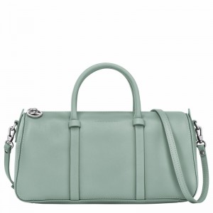 Celadon Longchamp Daylong M Handbag - Leather UK | 10271HFK282