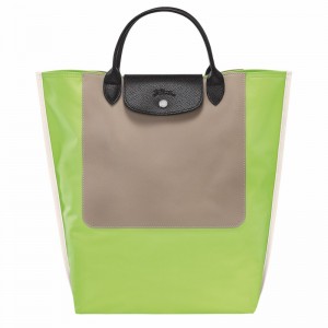 Green Light Longchamp Cabas M Tote bag - Canvas UK | 10264093355