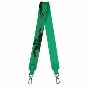 Green Longchamp 3D Shoulder strap - Canvas UK | 34188H63129-