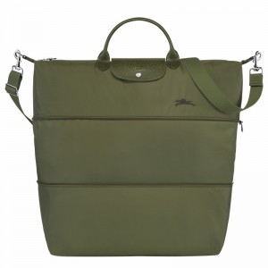 Green Longchamp Le Pliage Green Travel bag expandable - Recycled canvas UK | L1911919479-