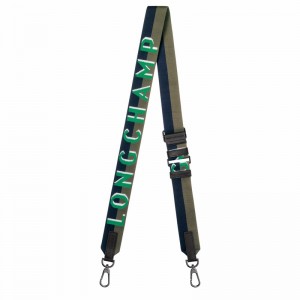 Green Longchamp Shadow Shoulder strap - Canvas UK | 34073H50129