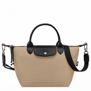 Grey Longchamp Le Pliage Energy S Handbag - Recycled canvas UK | L1512HSR299