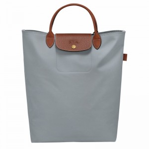 Grey Longchamp Le Pliage Original M Tote bag - Canvas UK | 10168089P80-