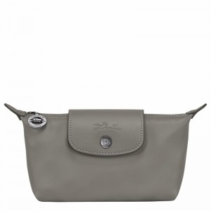 Grey Longchamp Le Pliage Xtra Pouch - Leather UK | 34174987P55