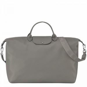 Grey Longchamp Le Pliage Xtra S Travel bag - Leather UK | L1624987P55