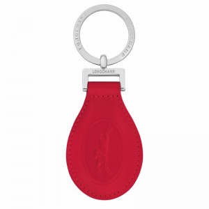 Red Longchamp Le FOULONNÉ Key-rings - Leather UK | L6926078C39