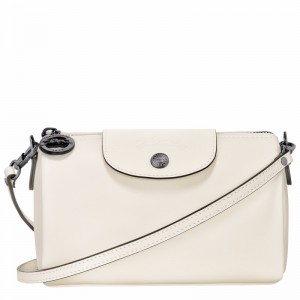 White Longchamp Le Pliage Xtra XS Crossbody bag - Leather UK | 10255987037