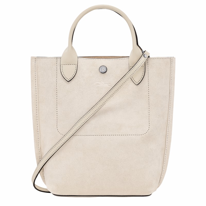 Beige Longchamp Cabas XS Tote bag - Leather UK | 10276HFO237