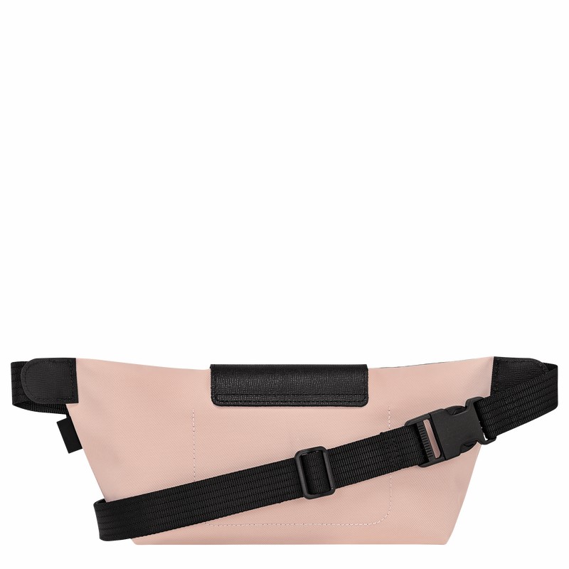 Beige Longchamp Le Pliage Energy M Belt bag - Canvas UK | 10256HSR542