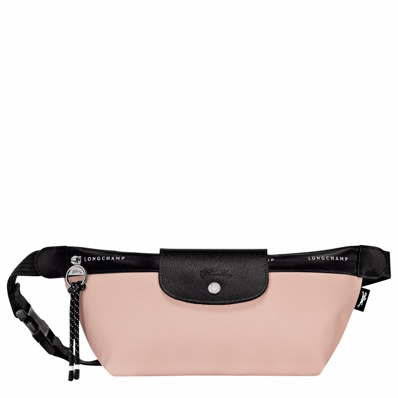 Beige Longchamp Le Pliage Energy M Belt bag - Canvas UK | 10256HSR542