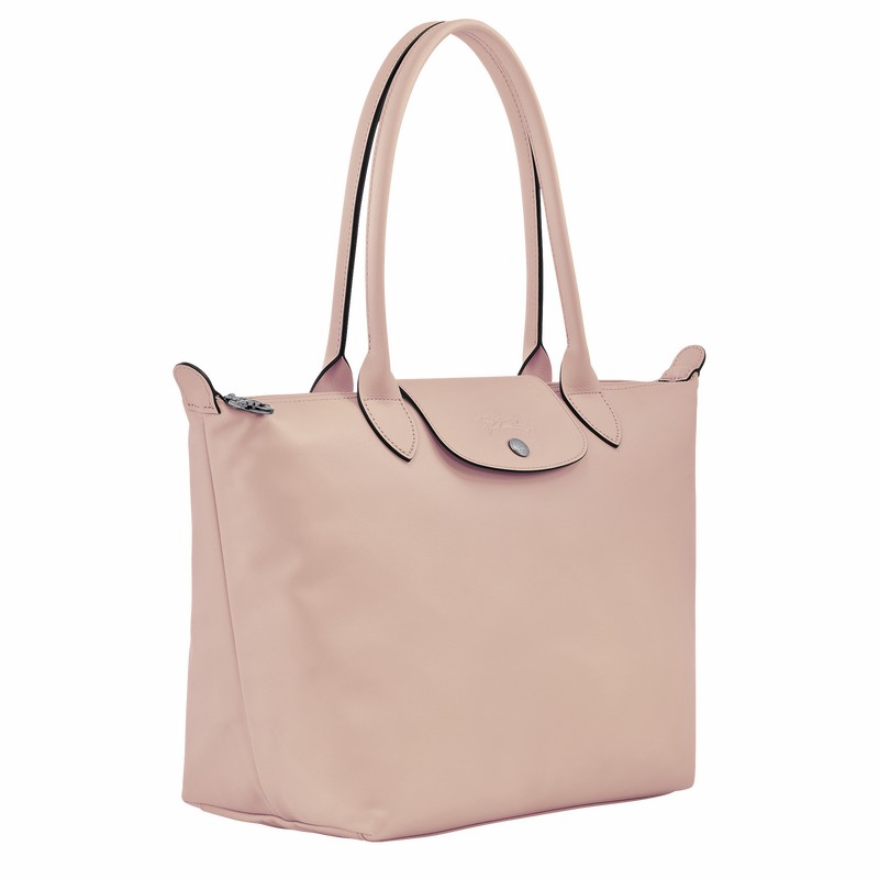 Beige Longchamp Le Pliage Xtra M Tote bag - Leather UK | L2605987542