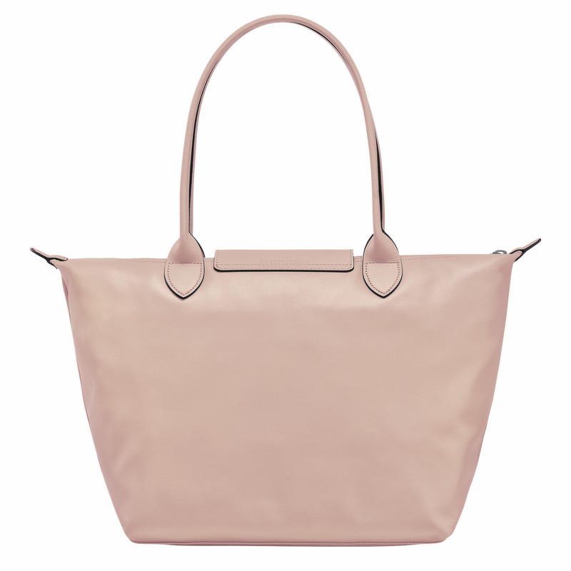 Beige Longchamp Le Pliage Xtra M Tote bag - Leather UK | L2605987542