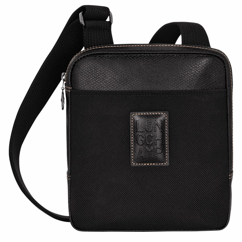 Black Longchamp Boxford XS Crossbody bag - Recycled canvas UK | L1712080001