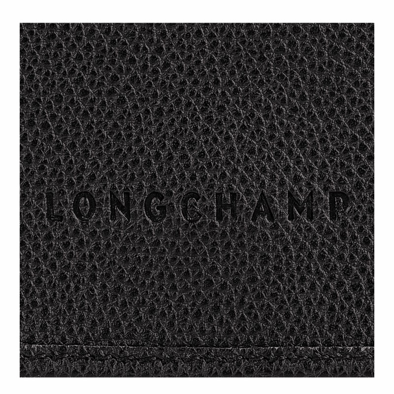 Black Longchamp Le FOULONNÉ XS Clutch - Leather UK | 10133021001