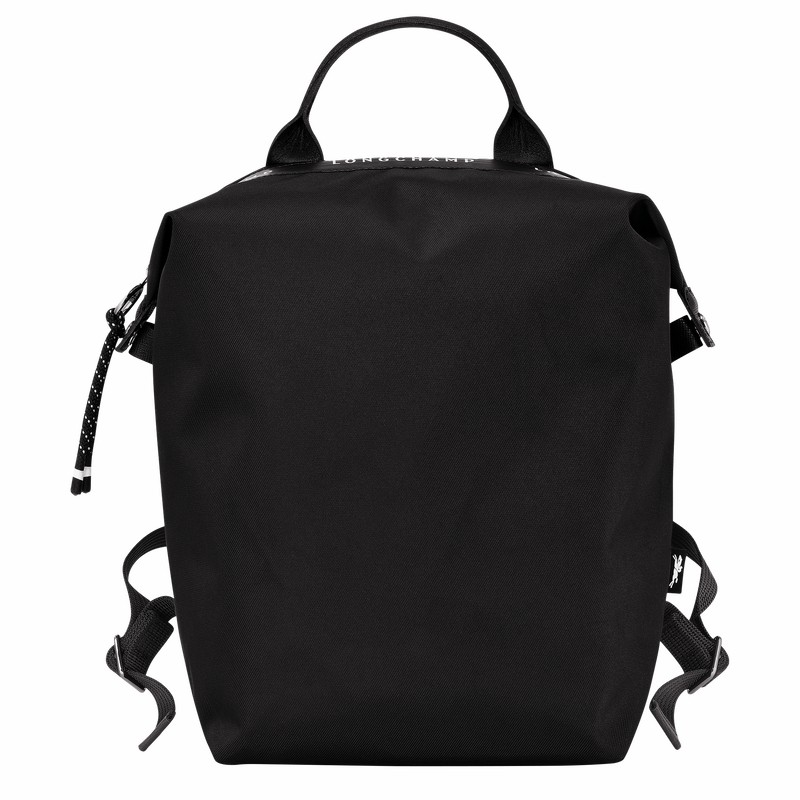 Black Longchamp Le Pliage Energy L Backpack - Recycled canvas UK | 10166HSR001-