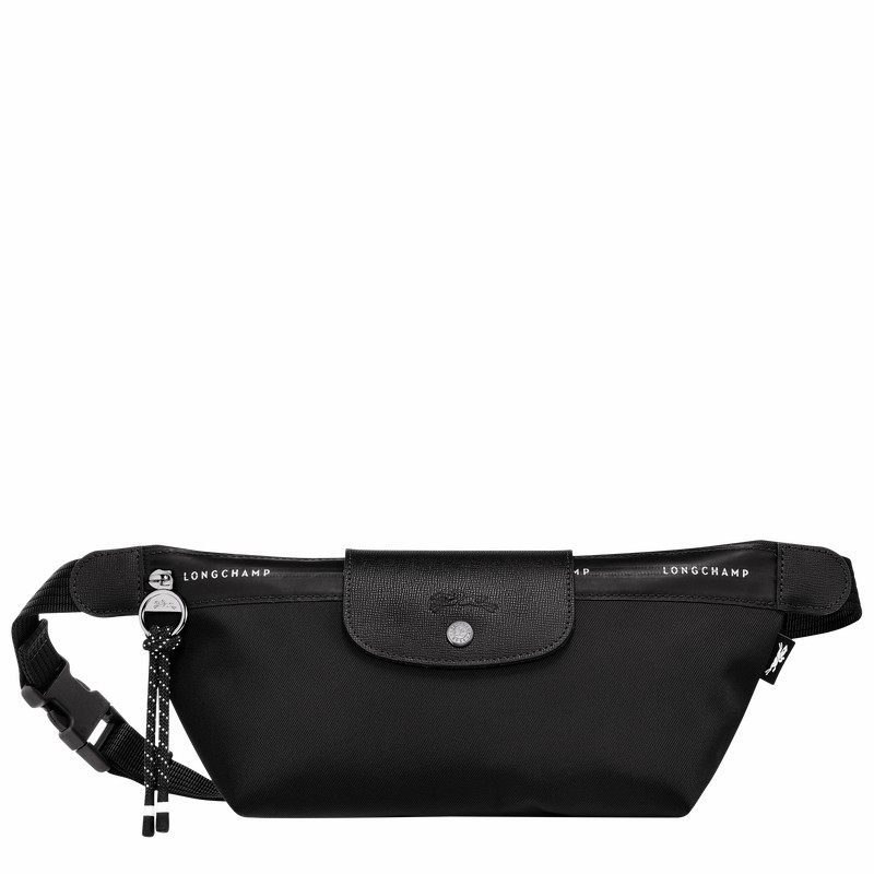 Black Longchamp Le Pliage Energy M Belt bag - Canvas UK | 10256HSR001