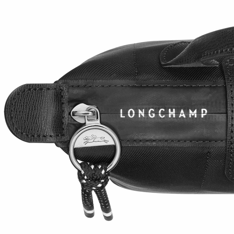 Black Longchamp Le Pliage Energy Pouch - Recycled canvas UK | 30030HSR001-