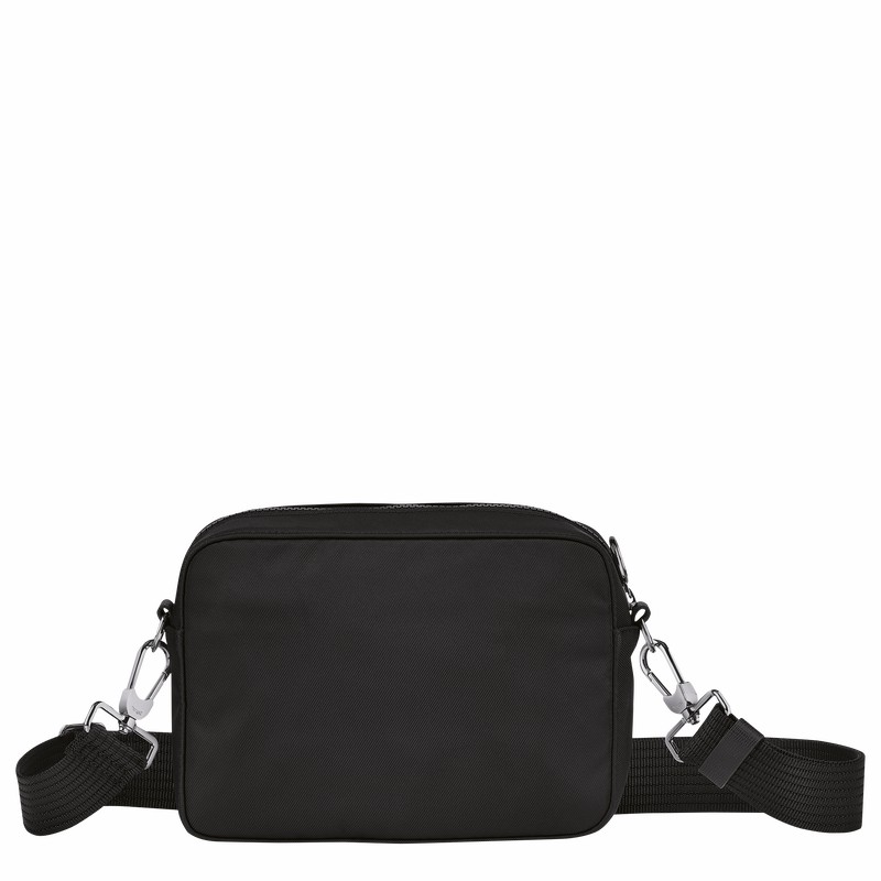 Black Longchamp Le Pliage Energy S Camera bag - Recycled canvas UK | 20034HSR001-