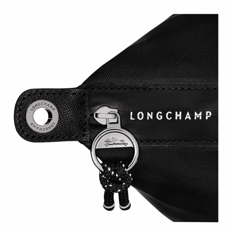 Black Longchamp Le Pliage Energy S Handbag - Recycled canvas UK | L1512HSR001