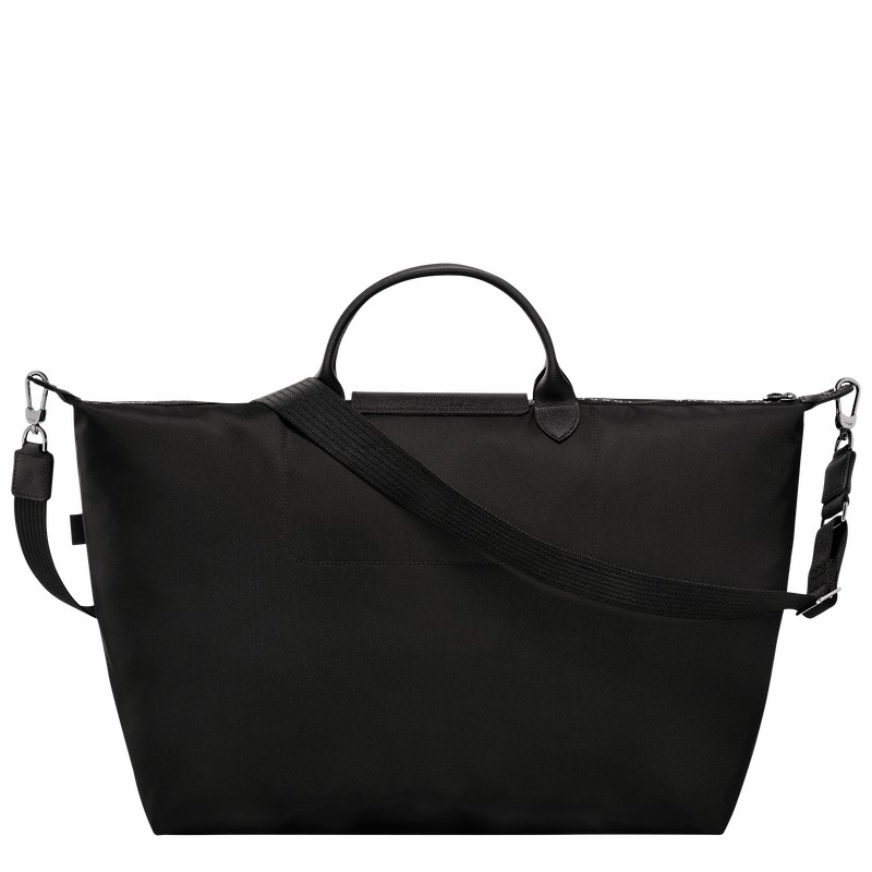 Black Longchamp Le Pliage Energy S Travel bag - Recycled canvas UK | L1624HSR001