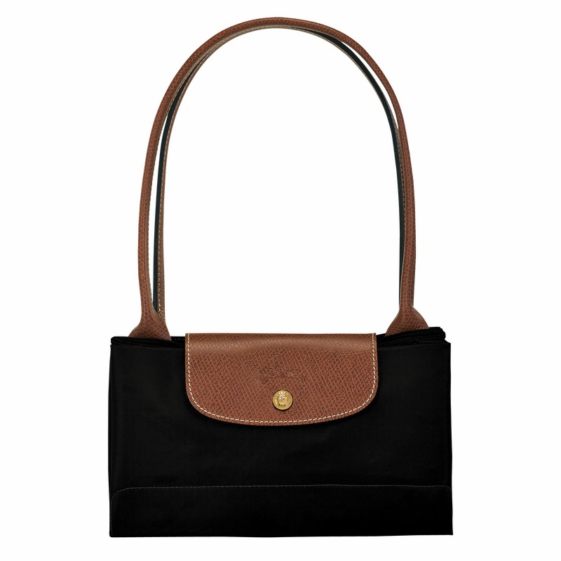 Black Longchamp Le Pliage Original L Tote bag - Recycled canvas UK | L1899089001