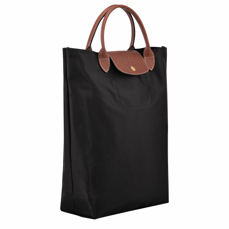 Black Longchamp Le Pliage Original M Tote bag - Canvas UK | 10168089001-