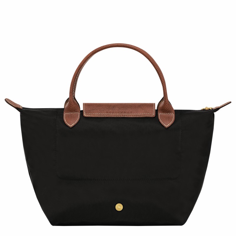 Black Longchamp Le Pliage Original S Handbag - Recycled canvas UK | L1621089001