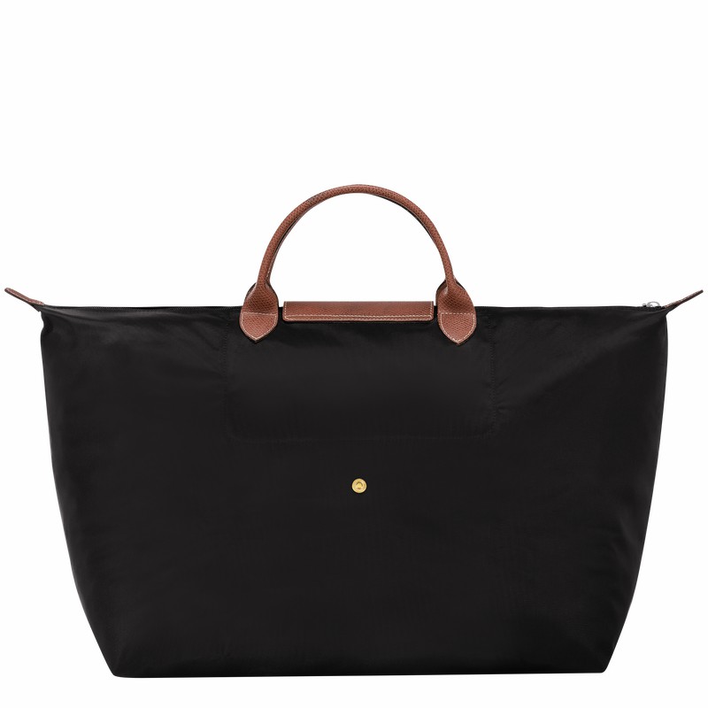 Black Longchamp Le Pliage Original S Travel bag - Recycled canvas UK | L1624089001-