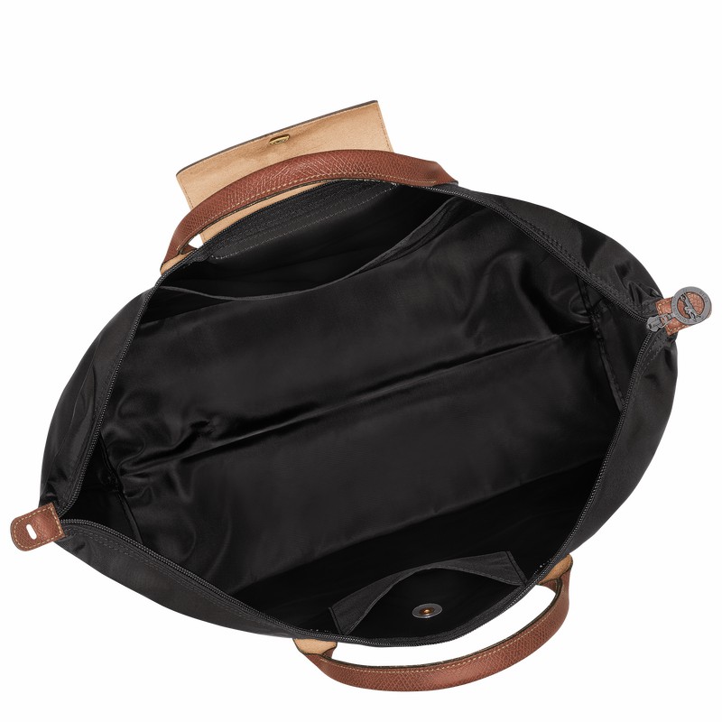 Black Longchamp Le Pliage Original S Travel bag - Recycled canvas UK | L1624089001-