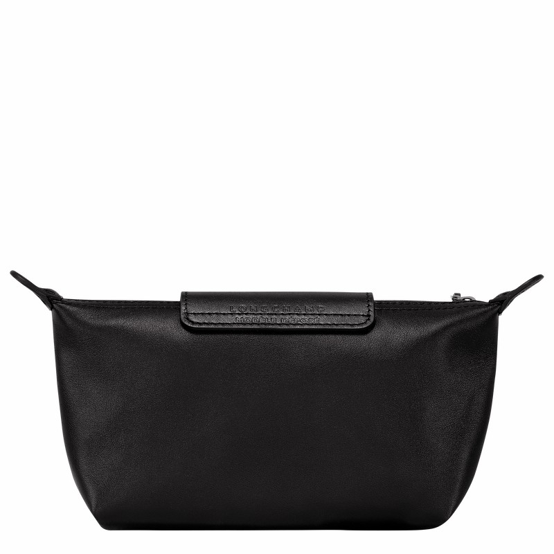 Black Longchamp Le Pliage Xtra Pouch - Leather UK | 34174987001-