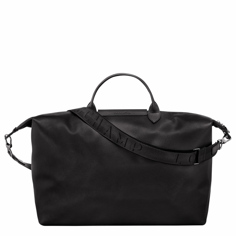 Black Longchamp Le Pliage Xtra S Travel bag - Leather UK | L1624987001