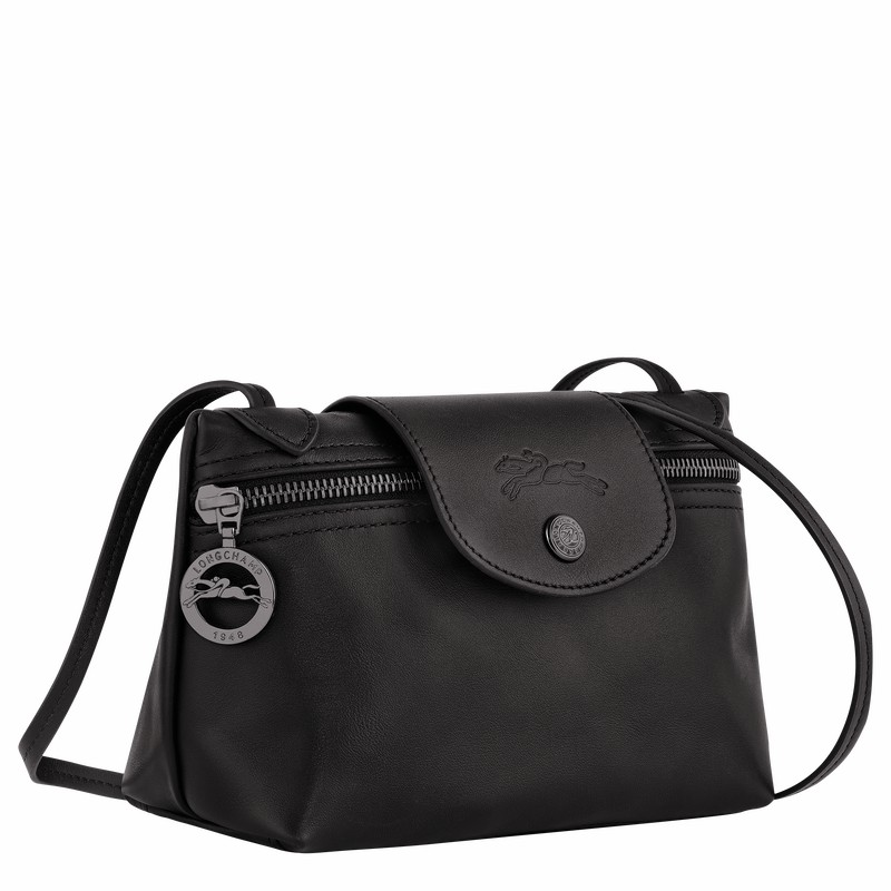 Black Longchamp Le Pliage Xtra XS Crossbody bag - Leather UK | 10188987001