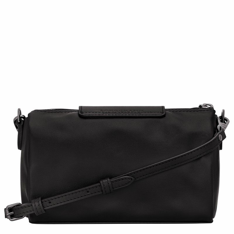 Black Longchamp Le Pliage Xtra XS Crossbody bag - Leather UK | 10255987001