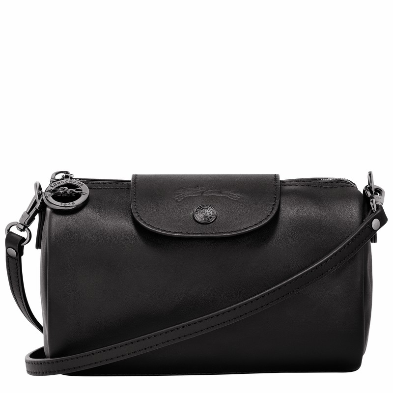 Black Longchamp Le Pliage Xtra XS Crossbody bag - Leather UK | 10255987001