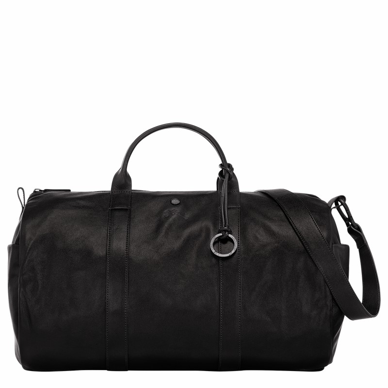 Black Longchamp Parisis S Duffle bag - Leather UK | 10266HFC001-