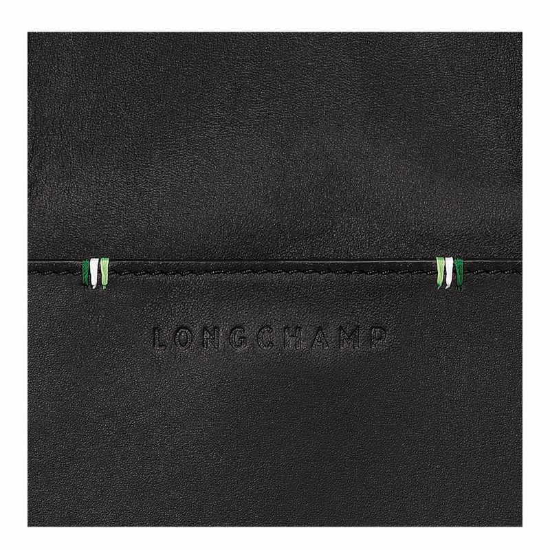 Black Longchamp sur Seine Briefcase - Leather UK | 20047HCM001