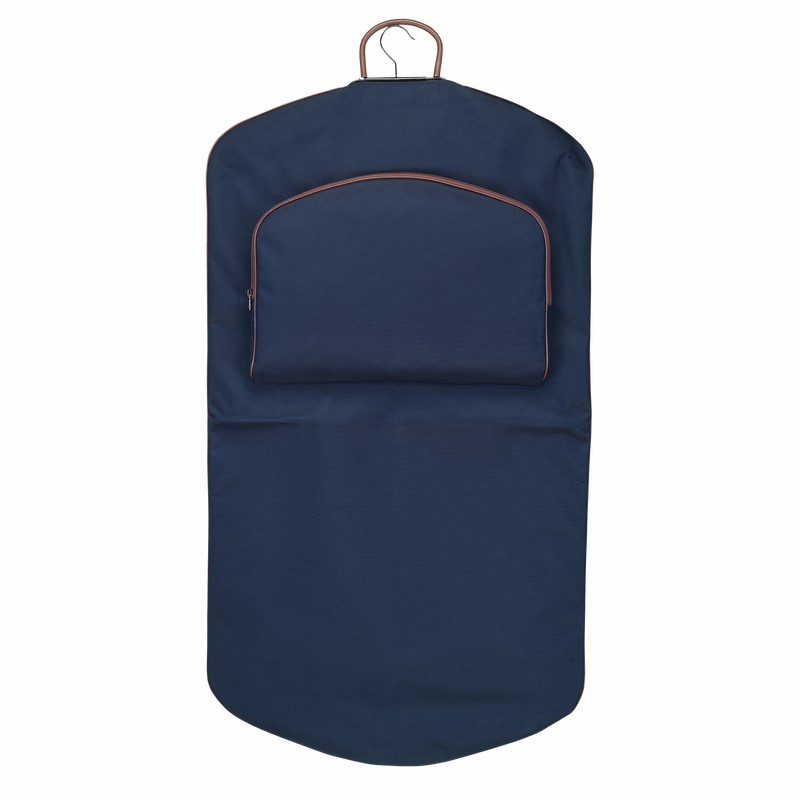 Blue Longchamp Boxford Garment cover - Recycled canvas UK | L1347080127-