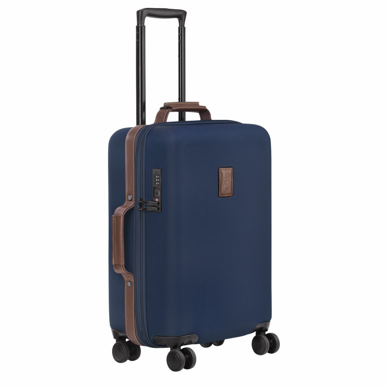 Blue Longchamp Boxford S Suitcase - Recycled canvas UK | 24017080127-