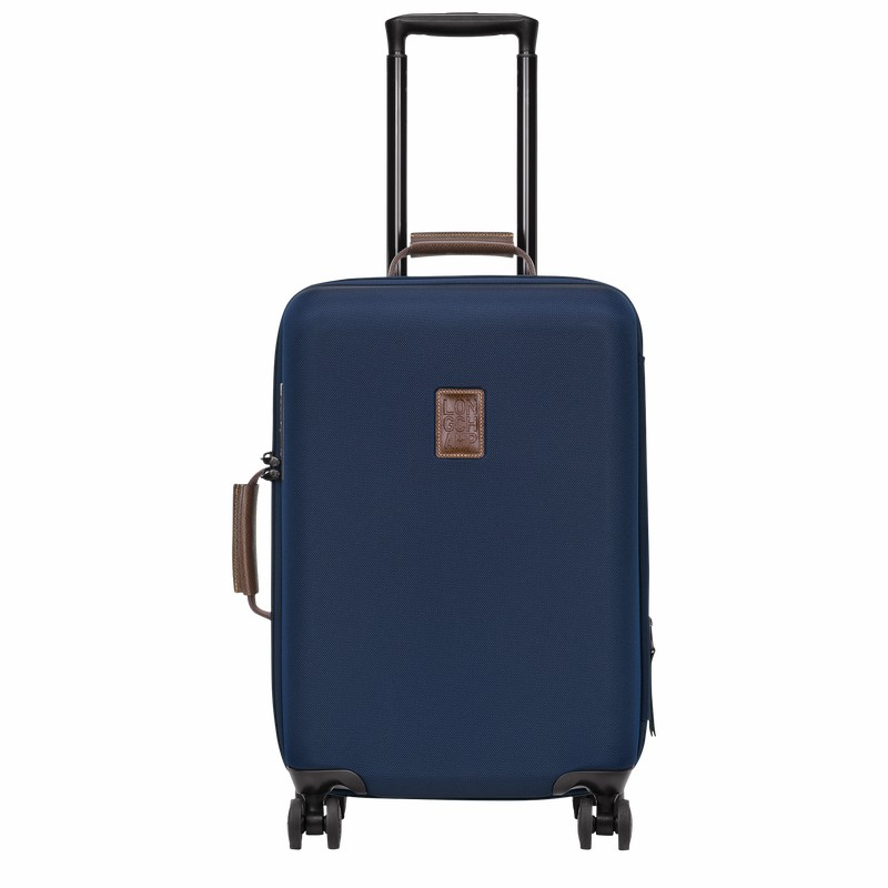 Blue Longchamp Boxford S Suitcase - Recycled canvas UK | 24017080127